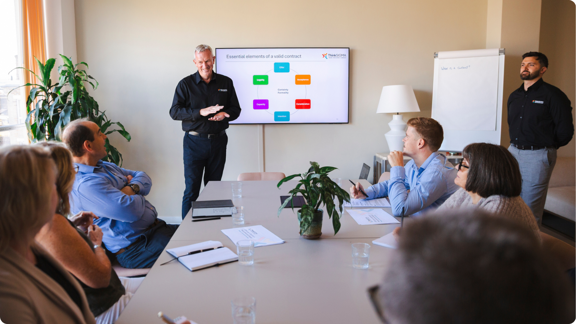 Commercial Risk Management being taught by our trainer and director Paul