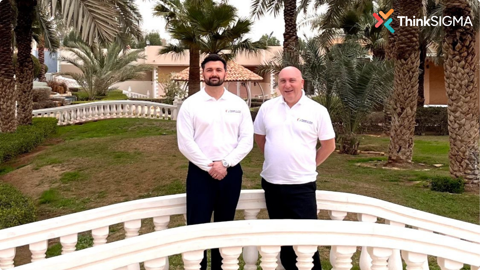 Tom & Richard from the Think Sigma’s training team